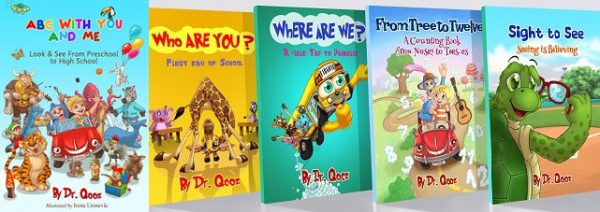 5 Dr. Qooz books